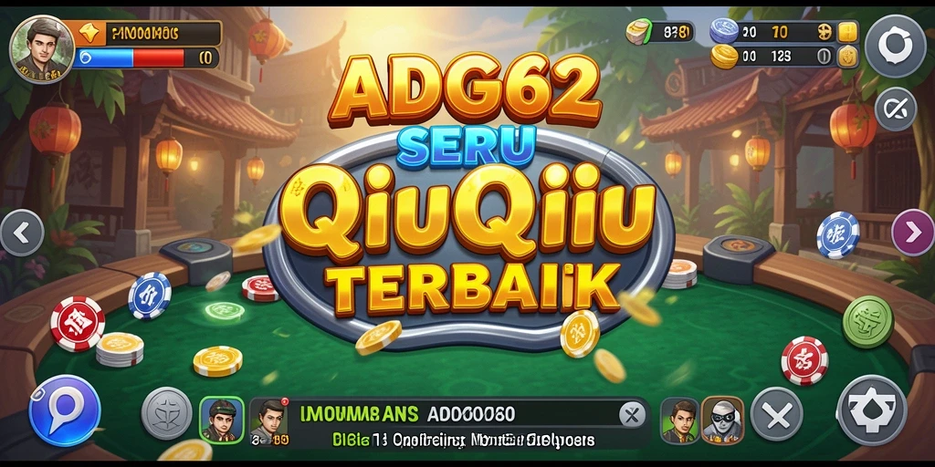 Tampilan gameplay seru dari ADG62 yang menampilkan aksi QiuQiu.