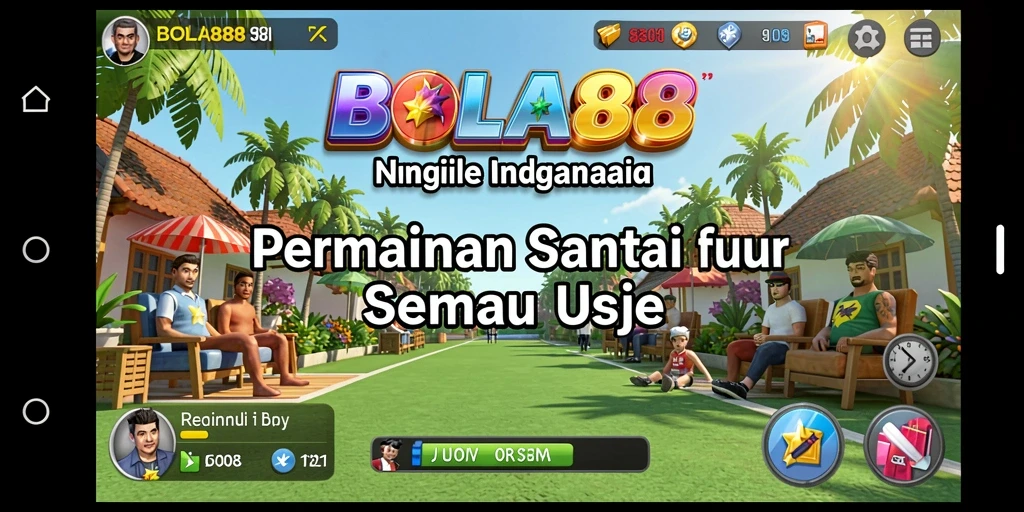 Tampilan gameplay BOLA88 yang mengasyikkan dan interaktif.