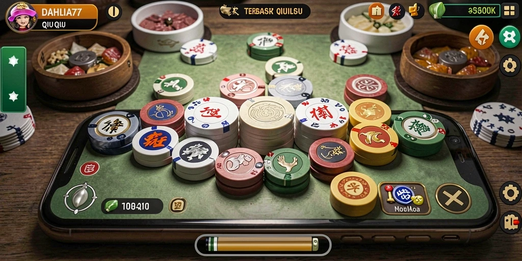 Screenshot gameplay QiuQiu di DAHLIA77.