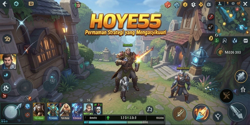 Tampilan gameplay HOYE55 yang menarik dan penuh strategi.