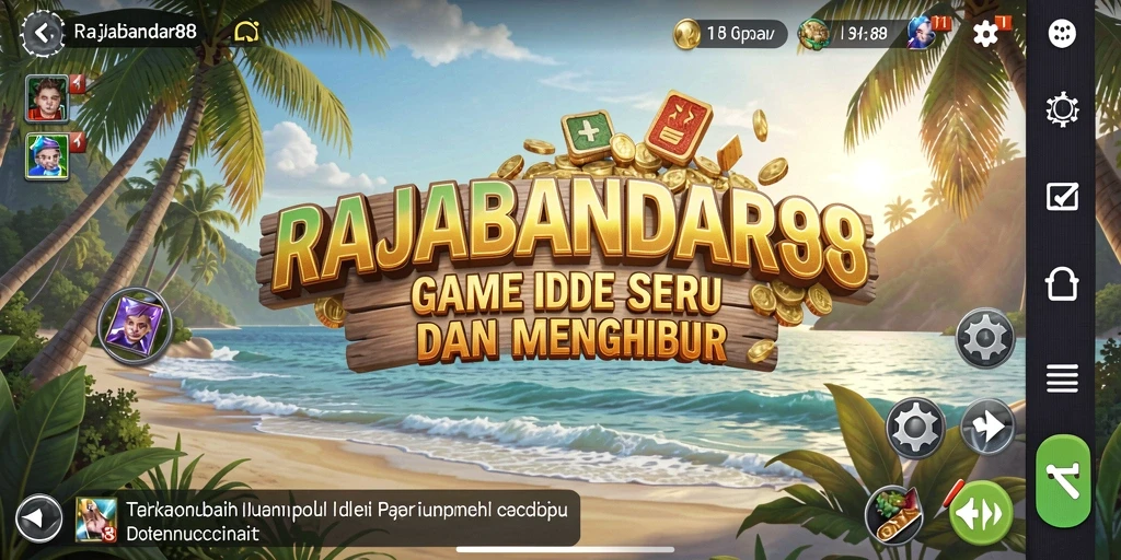 Tampilan gameplay seru dan memikat di RAJABANDAR88.