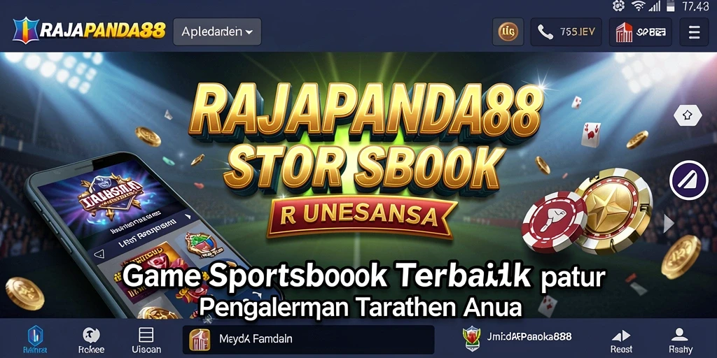 Tampilan antarmuka RAJAPANDA88 yang menarik saat bertaruh.
